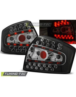 Fanali Posteriori LED Nero per Audi A4 8E 10/2000-10/2004 (Cod. TT-LDAU32)