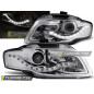 Fari Anteriori Luci Diurne Cromato per Audi A4 B7 11/2004-03/2008 (Cod. TT-LPAU51)
