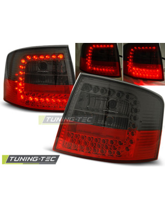 Fanali Posteriori LED Rosso Fumé per Audi A6 Avant 05/1997-05/2004 (Cod. TT-LDAU52)
