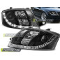 Fari Anteriori Luci Diurne Nero per Audi Tt 1999-2005 (Cod. TT-LPAU50)
