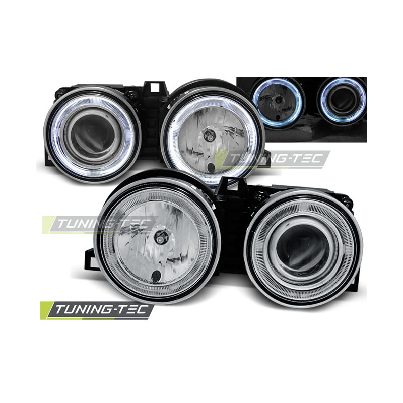Fari Anteriori Angel Eyes per BMW E30 11/1982-06/1994 (Cod. TT-LPBM17)