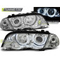 Fari Anteriori Angel Eyes per BMW E46 S/t 05/1998-08/2001 (Cod. TT-LPBM65)