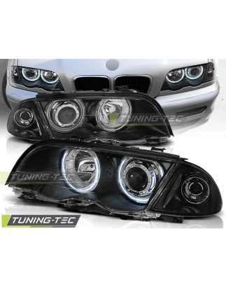 Fari Anteriori Angel Eyes per BMW E46 S/t 05/1998-08/2001 (Cod. TT-LPBM66)