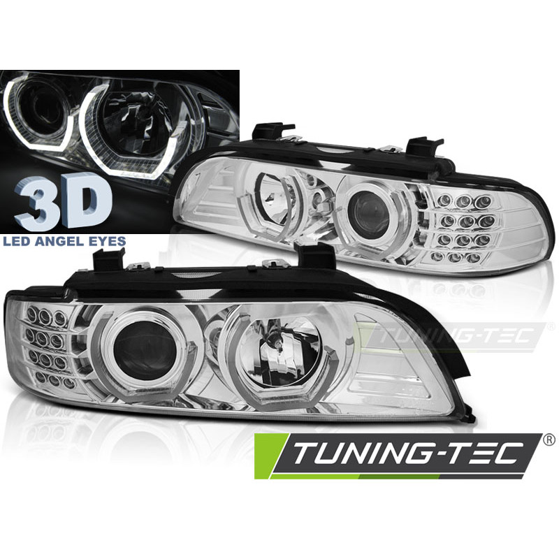 Fari Anteriori Angel Eyes per BMW E39 09/1995-06/2003 (Cod. TT-LPBM05)