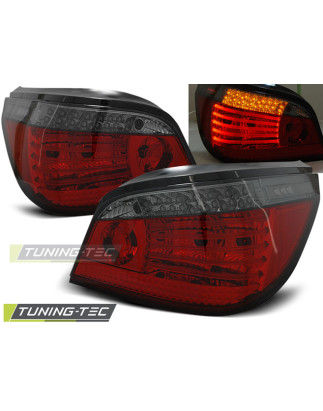 Fanali Posteriori LED Rosso Fumé per BMW Serie 5 E60 07/2003-2007 (Cod. TT-LDBM63)