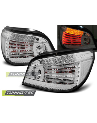 Fanali Posteriori LED Cromato per BMW Serie 5 E60 07/2003-2007 (Cod. TT-LDBM61)