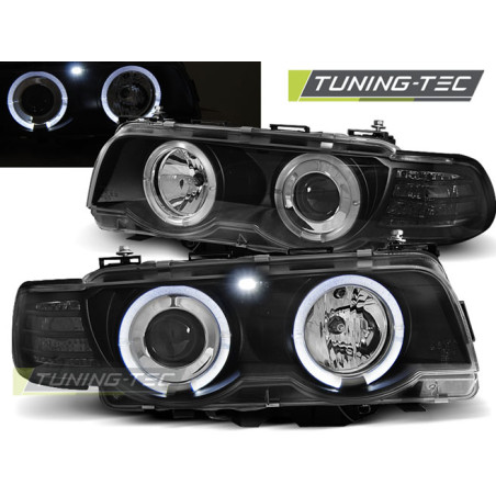 Fari Anteriori Angel Eyes per BMW E38 09/1998-07/2001 (Cod. TT-LPBM72)