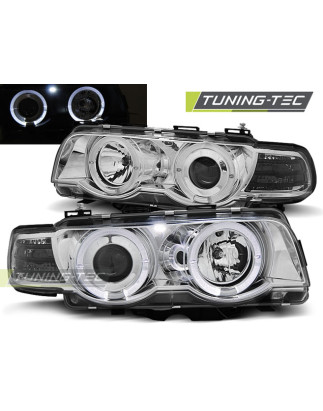 Fari Anteriori Angel Eyes per BMW E38 09/1998-07/2001 (Cod. TT-LPBM71)