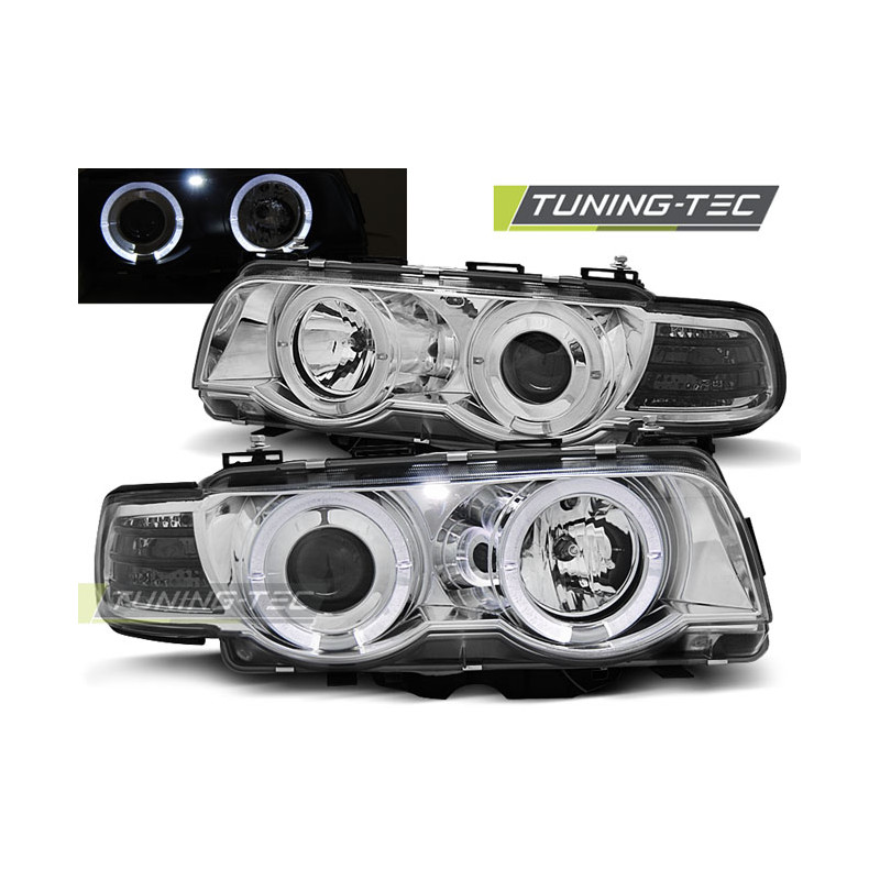 Fari Anteriori Angel Eyes per BMW E38 09/1998-07/2001 (Cod. TT-LPBM71)