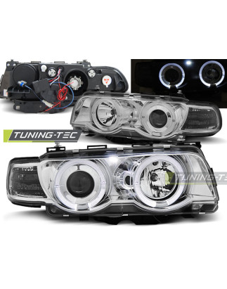 Fari Anteriori Angel Eyes per BMW E38 09/1998-07/2001 (Cod. TT-LPBM73)