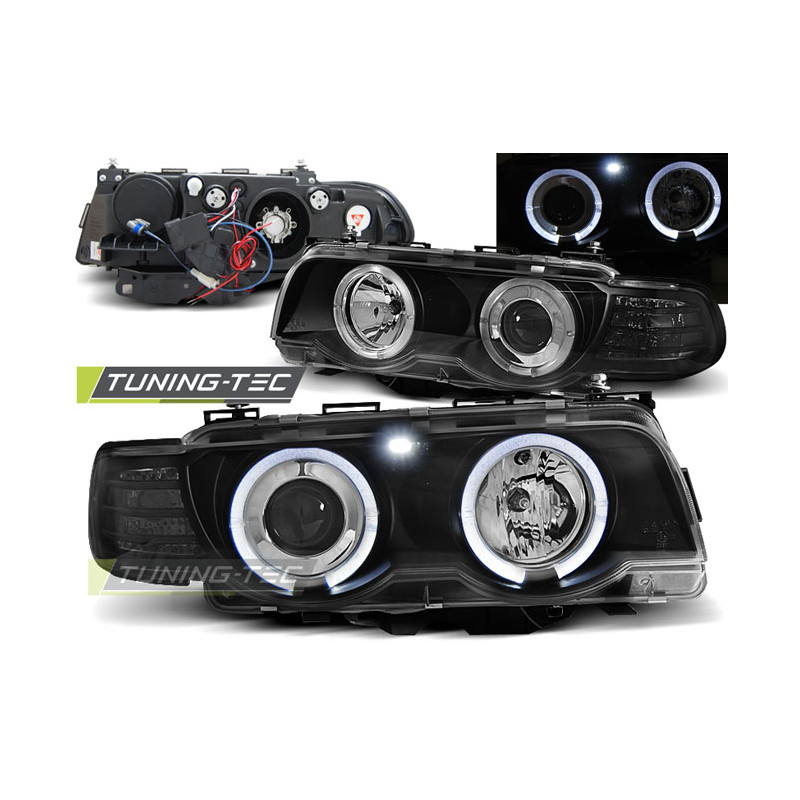 Fari Anteriori Angel Eyes per BMW E38 09/1998-07/2001 (Cod. TT-LPBM74)