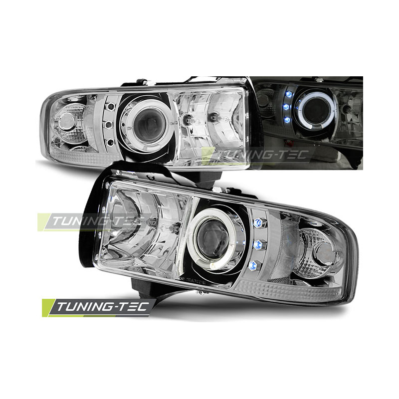 Fari Anteriori Angel Eyes per Dodge Ram 1994-2001 (Cod. TT-LPDO01)