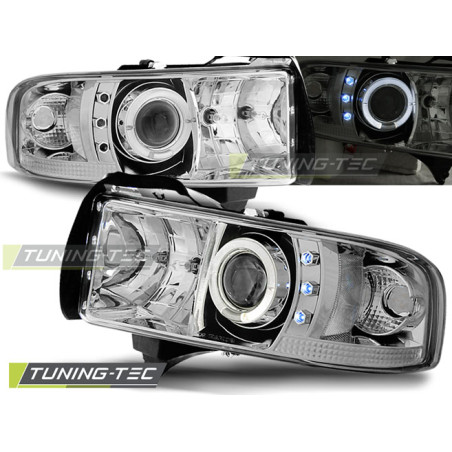 Fari Anteriori Angel Eyes per Dodge Ram 1994-2001 (Cod. TT-LPDO01)