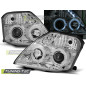 Fari Anteriori Angel Eyes per Citroën C2 09/2003-2010 (Cod. TT-LPCI07)
