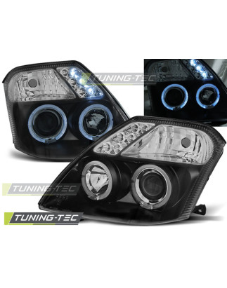 Fari Anteriori Angel Eyes per Citroën C2 09/2003-2010 (Cod. TT-LPCI08)