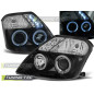 Fari Anteriori Angel Eyes per Citroën C2 09/2003-2010 (Cod. TT-LPCI08)