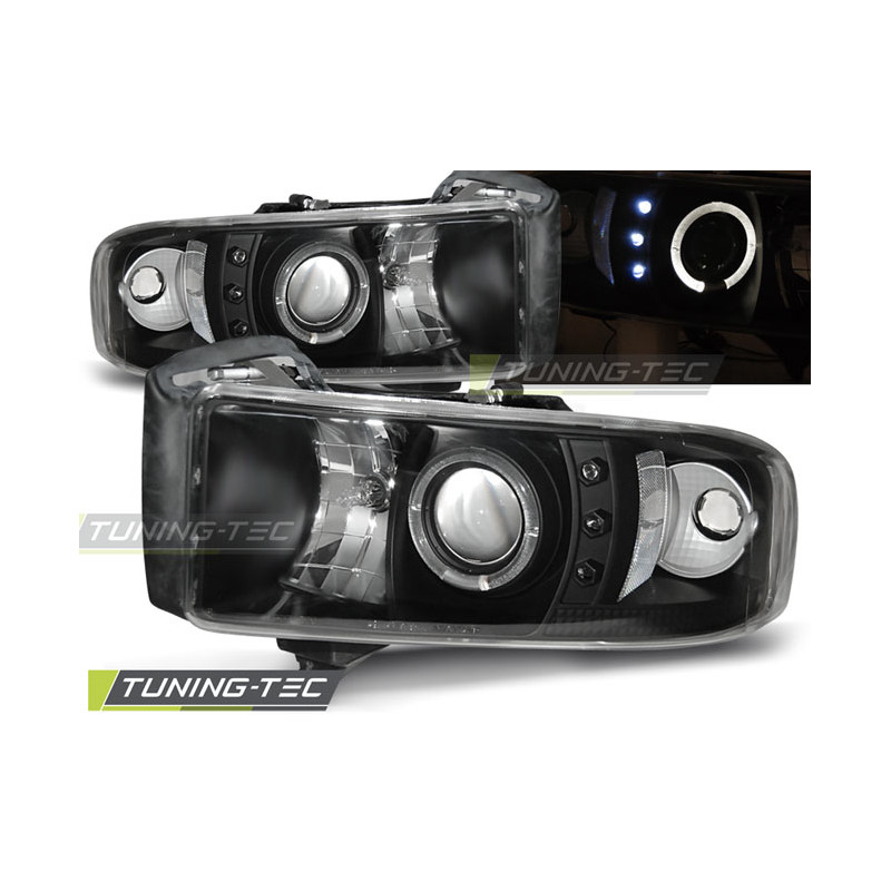 Fari Anteriori Angel Eyes per Dodge Ram 1994-2001 (Cod. TT-LPDO02)