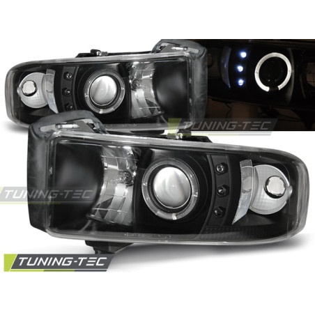 Fari Anteriori Angel Eyes per Dodge Ram 1994-2001 (Cod. TT-LPDO02)