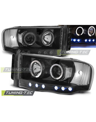 Fari Anteriori Angel Eyes per Dodge Ram 2002-2006 (Cod. TT-LPDO04)