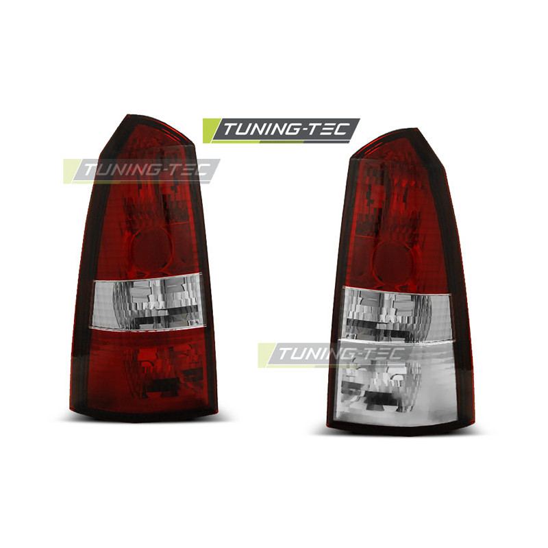 Fanali Posteriori Rosso/bianco per Ford Focus 1 Tournier 10/1998-10/2004 (Cod. TT-LTFO11)