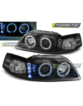 Fari Anteriori Angel Eyes per Ford Mustang 1998-2004 (Cod. TT-LPFO33)