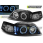 Fari Anteriori Angel Eyes per Ford Mustang 1998-2004 (Cod. TT-LPFO33) Fari Anteriori Angel Eyes per Ford Mustang 1998-2004 (Cod. TT-LPFO33)