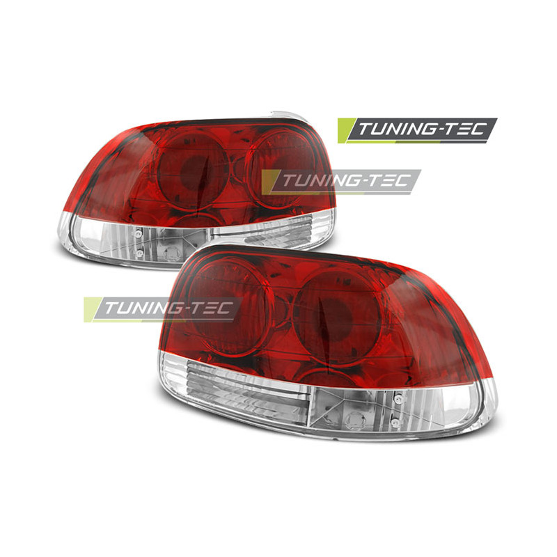 Fanali Posteriori Rosso/bianco per Honda Crx Del Sol 03/1992-1997 (Cod. TT-LTHO18)
