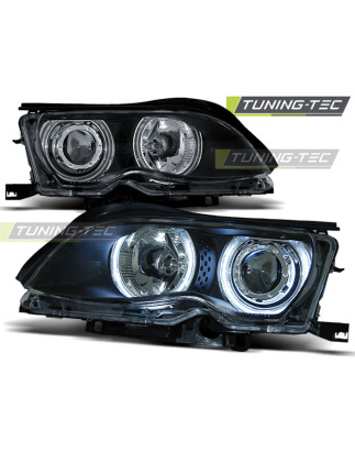 Fari Anteriori Angel Eyes per BMW E46 09/2001-03/2005 (Cod. TT-LPBM32)