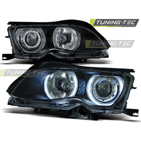 Fari Anteriori Angel Eyes per BMW E46 09/2001-03/2005 (Cod. TT-LPBM32)