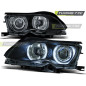 Fari Anteriori Angel Eyes per BMW E46 09/2001-03/2005 (Cod. TT-LPBM32)
