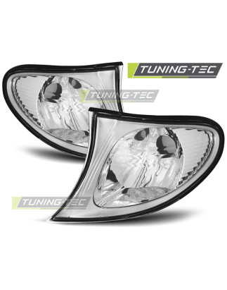 Indicatori Anteriori Cromato per BMW E46 09/2001-03/2005 (Cod. TT-KPBM23)