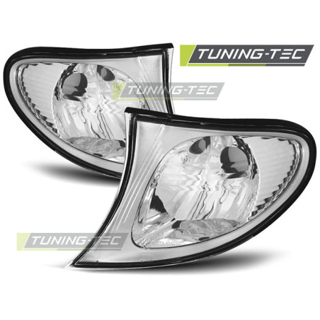 Indicatori Anteriori Cromato per BMW E46 09/2001-03/2005 (Cod. TT-KPBM23)