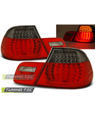 Fanali Posteriori LED Rosso Fumé per BMW E46 04/1999-03/2003 (Cod. TT-LDBM42)