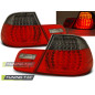 Fanali Posteriori LED Rosso Fumé per BMW E46 04/1999-03/2003 (Cod. TT-LDBM42)