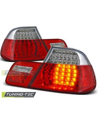 Fanali Posteriori LED Rosso/bianco per BMW E46 04/1999-03/2003 (Cod. TT-LDBM08)