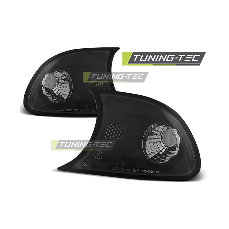 Indicatori Anteriori Nero per BMW E46 04/1999-08/2001 (Cod. TT-KPBM05)