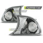 Indicatori Anteriori Cromato per BMW E46 09/2001-03/2003 (Cod. TT-KPBM21)
