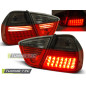 Fanali Posteriori LED Rosso Fumé per BMW Serie 3 E90 03/2005-08/2008 (Cod. TT-LDBM32)