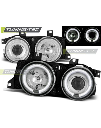 Fari Anteriori Angel Eyes per BMW E32/E3 (Cod. TT-LPBM50)