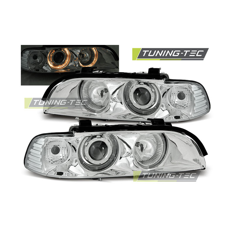 Fari Anteriori Angel Eyes per BMW E39 09/1995-06/2003 (Cod. TT-LPBM08)