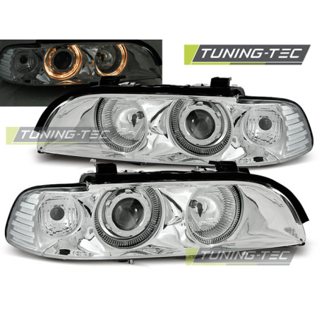 Fari Anteriori Angel Eyes per BMW E39 09/1995-06/2003 (Cod. TT-LPBM08)