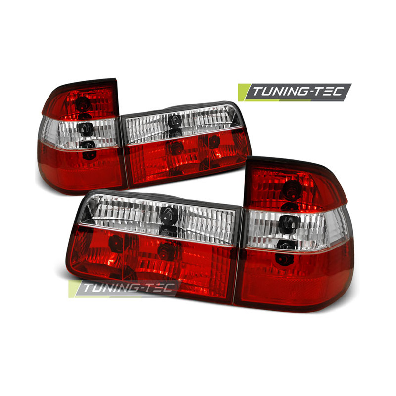 Fanali Posteriori Rosso/bianco per BMW E39 09/1995-08/2000 (Cod. TT-LTBM26)