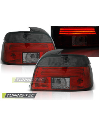 Fanali Posteriori LED Rosso Fumé per BMW E39 09/1995-08/2000 (Cod. TT-LDBM43)