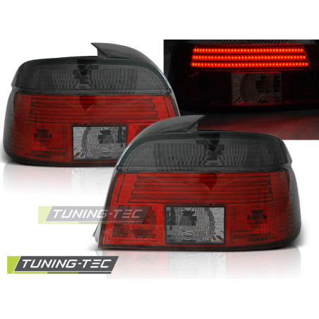 Fanali Posteriori LED Rosso Fumé per BMW E39 09/1995-08/2000 (Cod. TT-LDBM43)