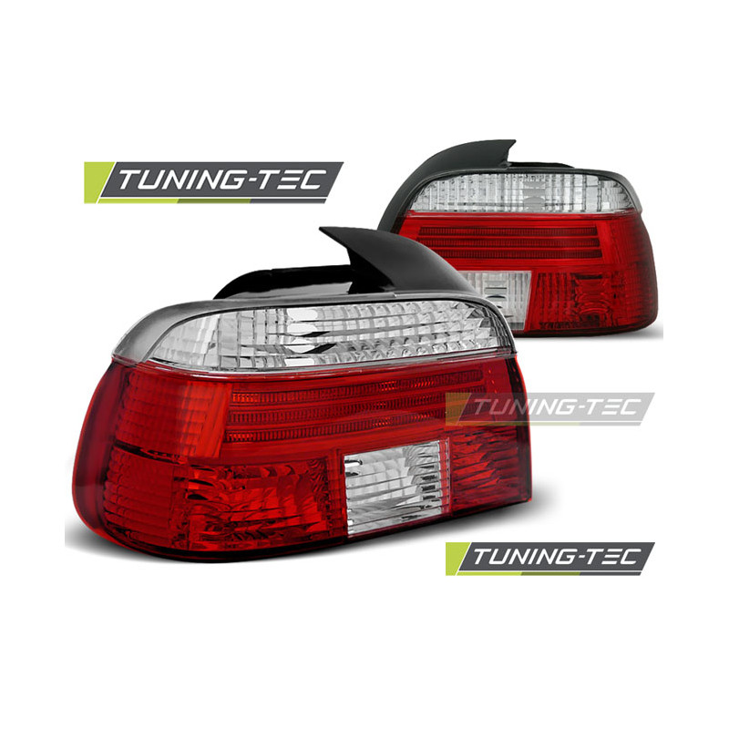 Fanali Posteriori Rosso/bianco per BMW E39 09/1995-08/2000 (Cod. TT-LTBM49)