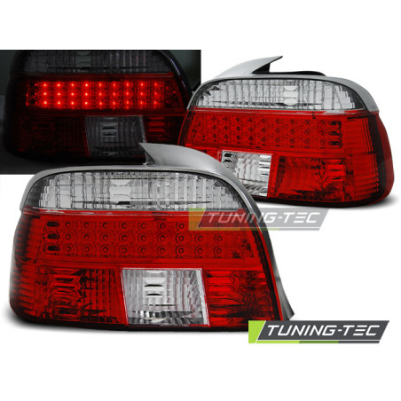 Fanali Posteriori LED Rosso/bianco per BMW E39 09/1995-08/2000 (Cod. TT-LDBM01)