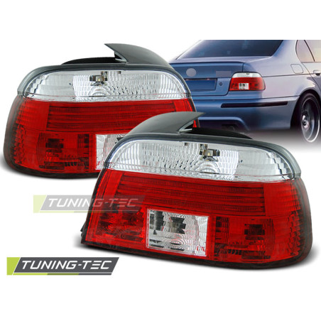 Fanali Posteriori Rosso/bianco per BMW E39 09/1995-08/2000 (Cod. TT-LTBM06)