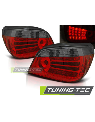 Fanali Posteriori LED Rosso Fumé per BMW Serie 5 E60 07/2003-2007 (Cod. TT-LDBM17)