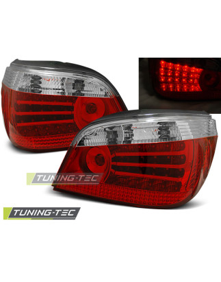 Fanali Posteriori LED Rosso/bianco per BMW Serie 5 E60 07/2003-2007 (Cod. TT-LDBM18)