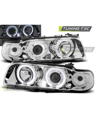Fari Anteriori Angel Eyes per BMW E38 06/1994-08/1998 (Cod. TT-LPBM36)